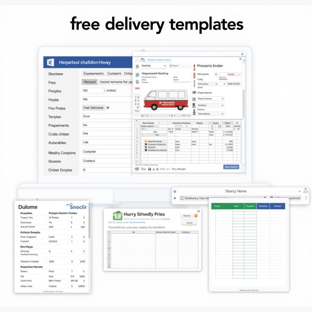 Exploring Free Delivery Template Download Options