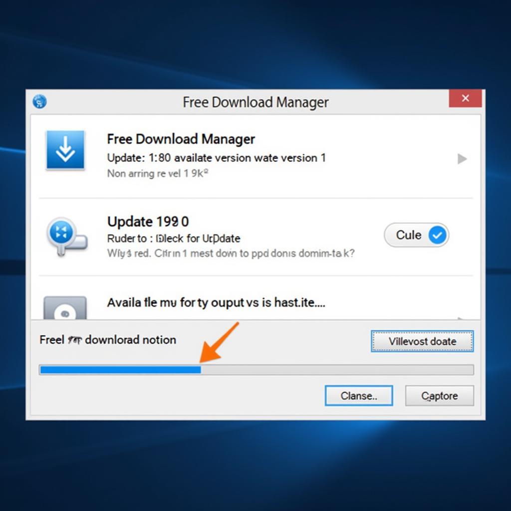 Free Download Manager Update Screen