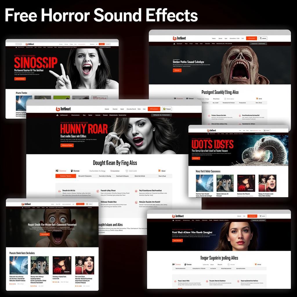 Free Horror Sound Effects in Online Libraries