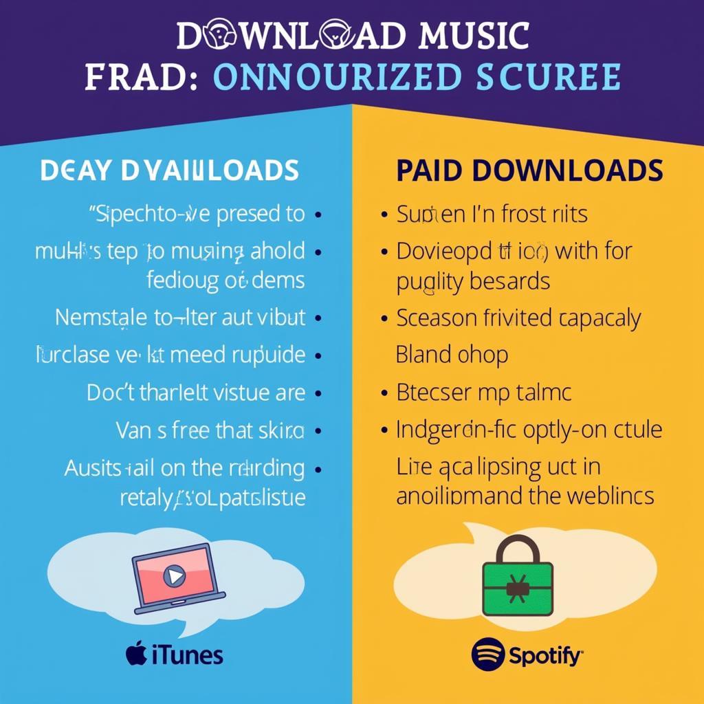 Free vs. Paid Music Downloads