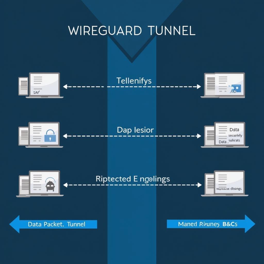 WireGuard Encryption Illustration