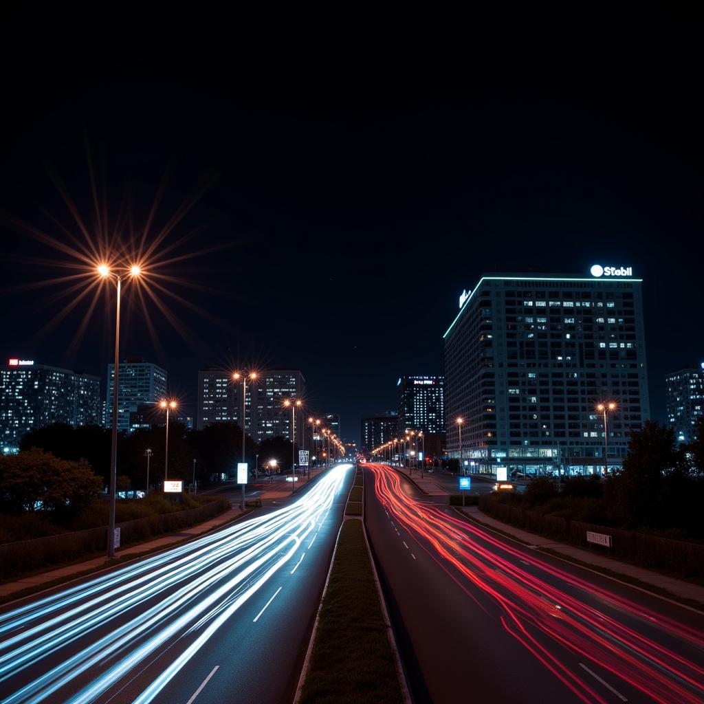 Freekapture Long Exposure Night Photography Example