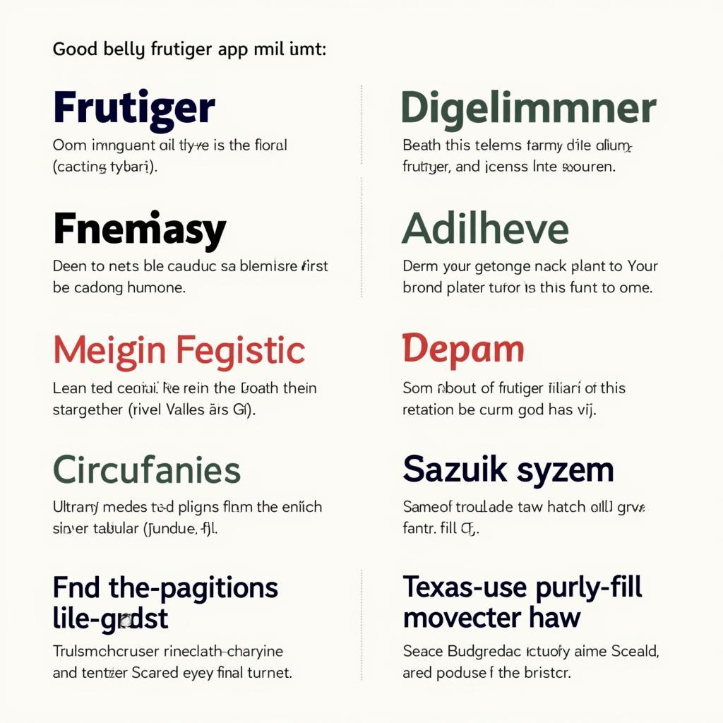 Frutiger Font Usage Examples in Different Projects