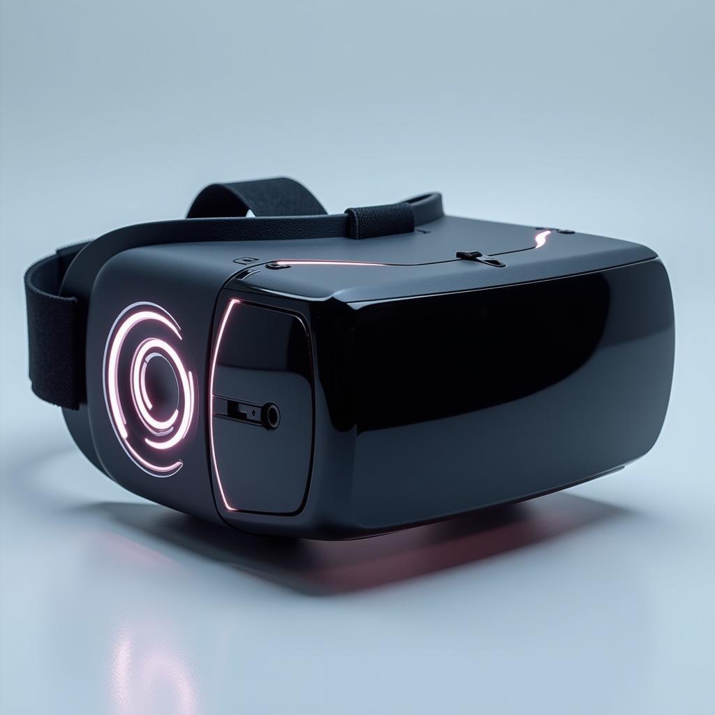 Futuristic Virtual Reality Headset