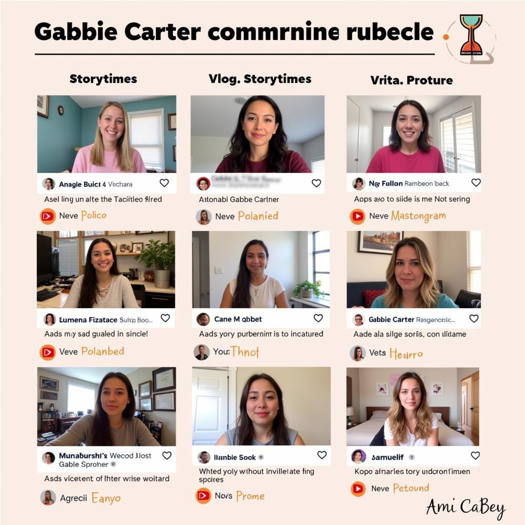 Gabbie Carter's Diverse Content