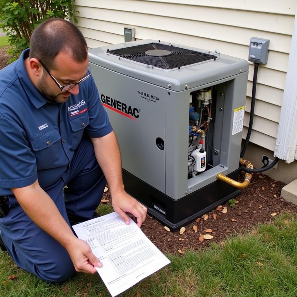 Generac 24kW Generator Installation