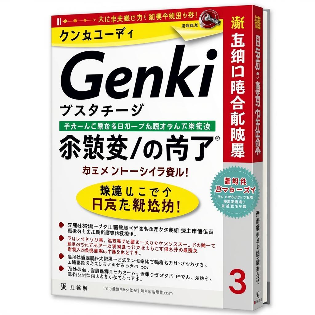 Genki Textbook Cover Image