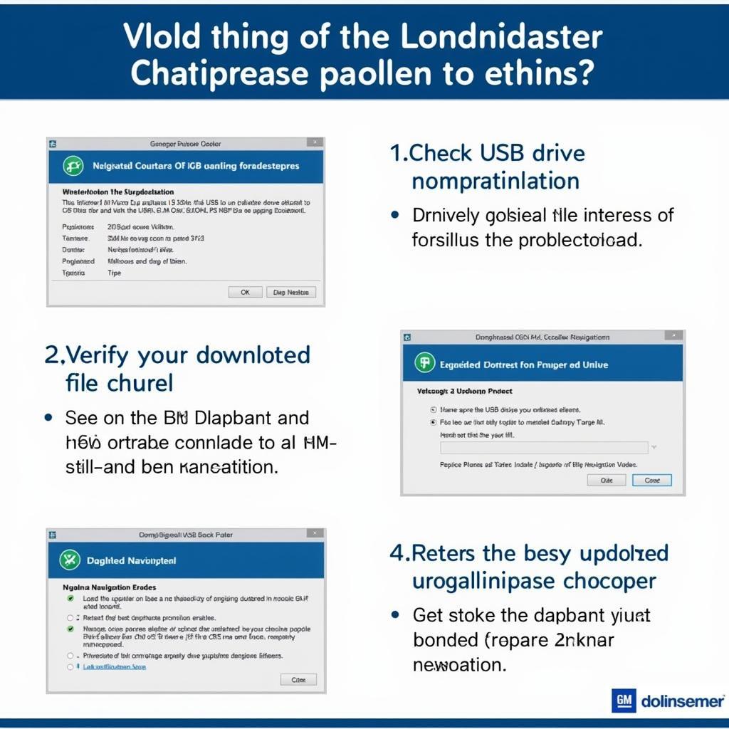 Troubleshooting GM Navigation System Issues