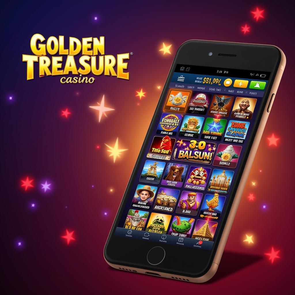 Golden Treasure Casino Mobile Gameplay