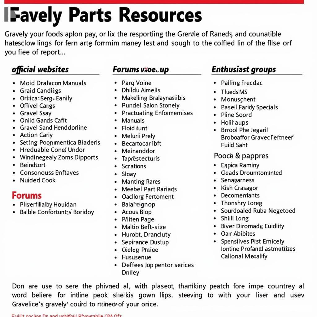 Finding Free Gravely Parts Manuals Online