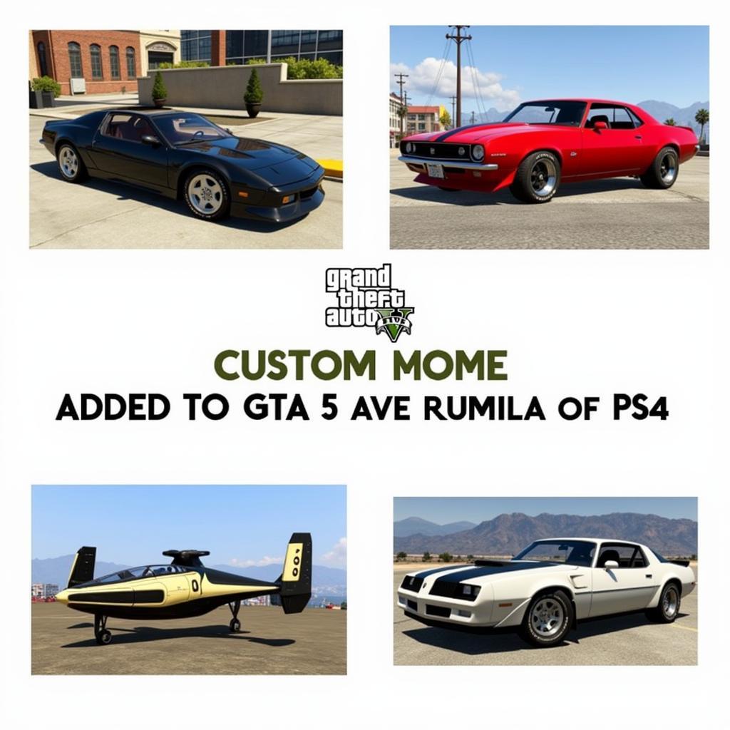 GTA 5 PS4 Car Mods: Transform Your Ride