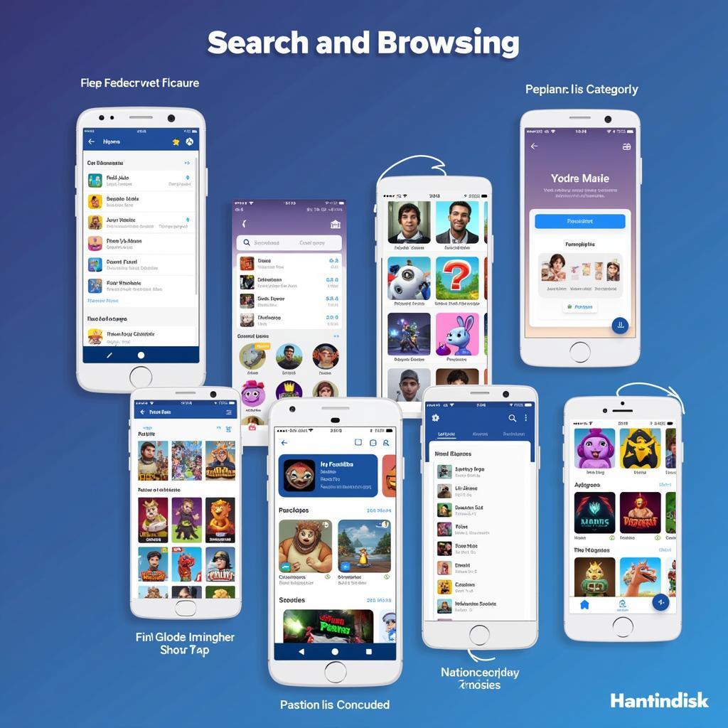 Hanindisk Search and Browse