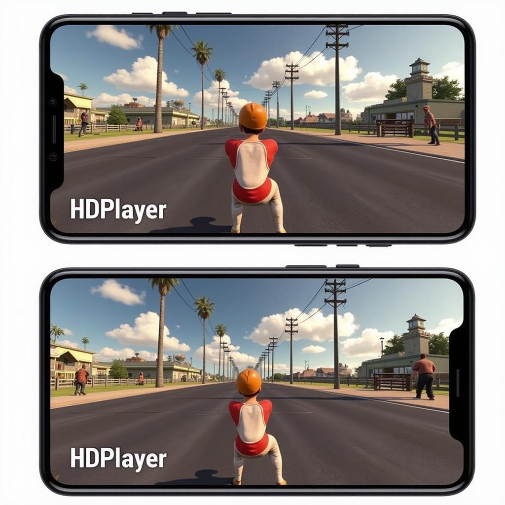 HDPlayer Enhanced Graphics on Mobile Game