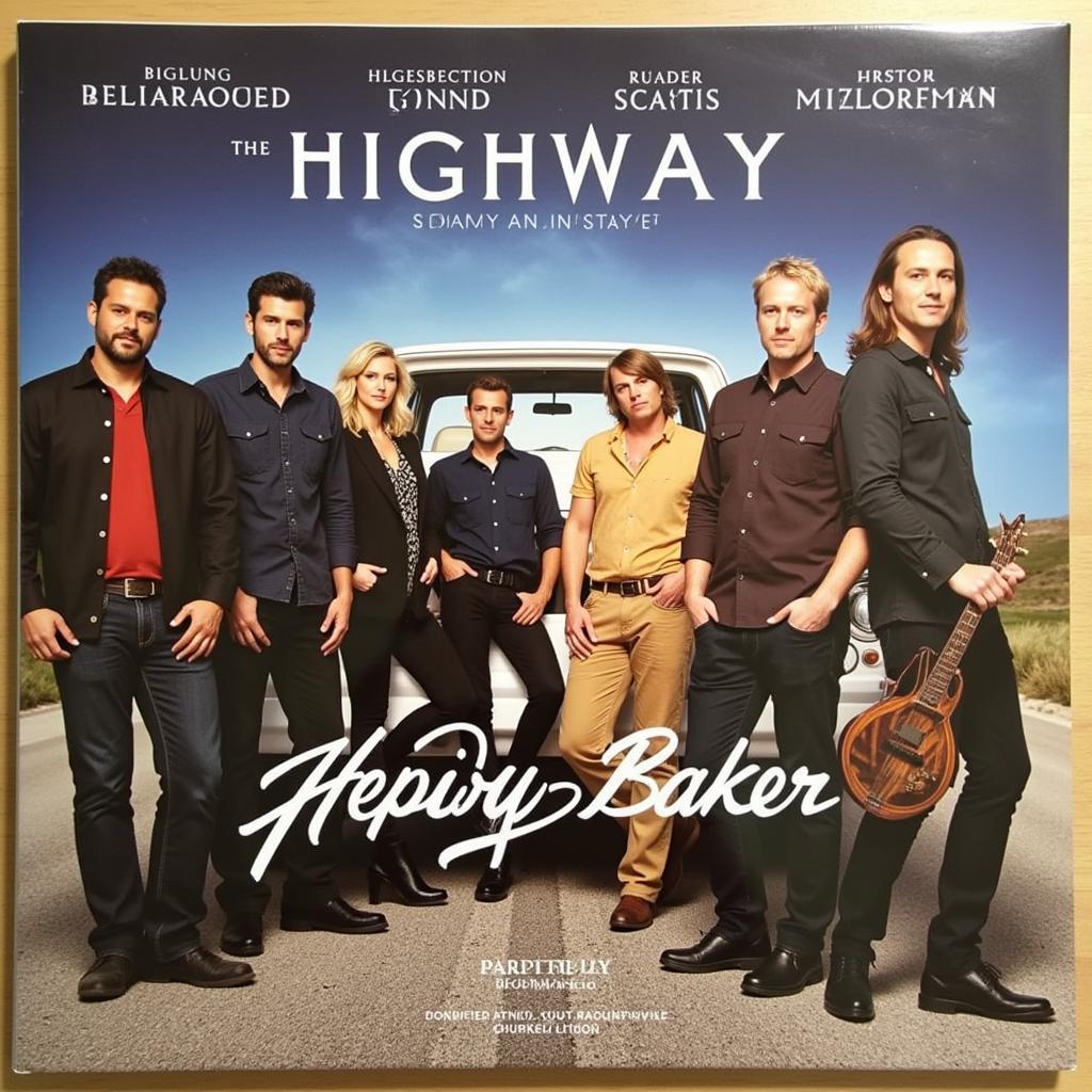 The album cover of the Highway movie soundtrack.