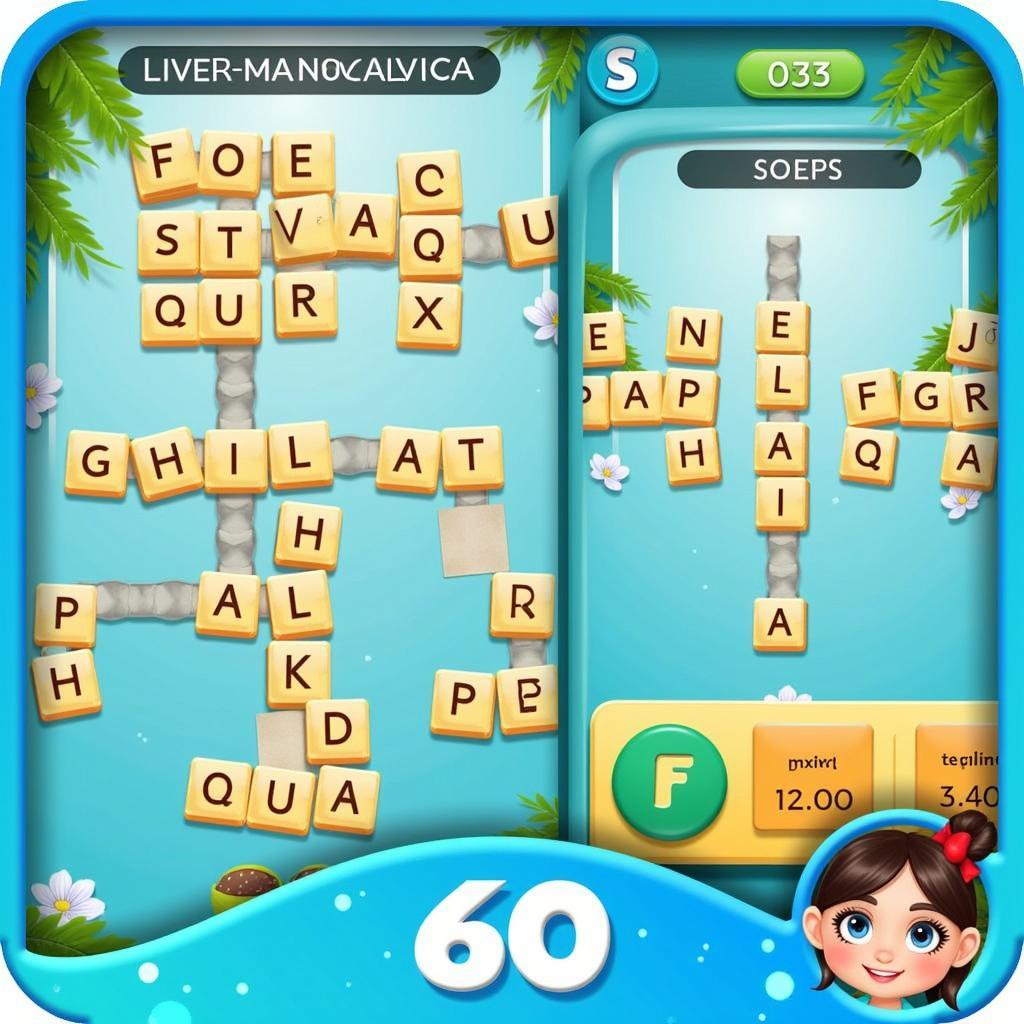 Hooked on Words Gameplay Screenshot