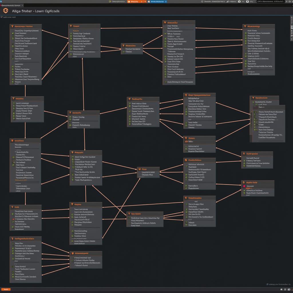 Example of Houdini's Node Network