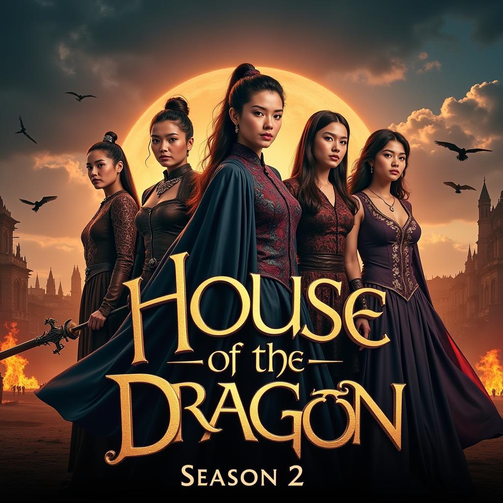 House of the Dragon Season 2 Official Poster