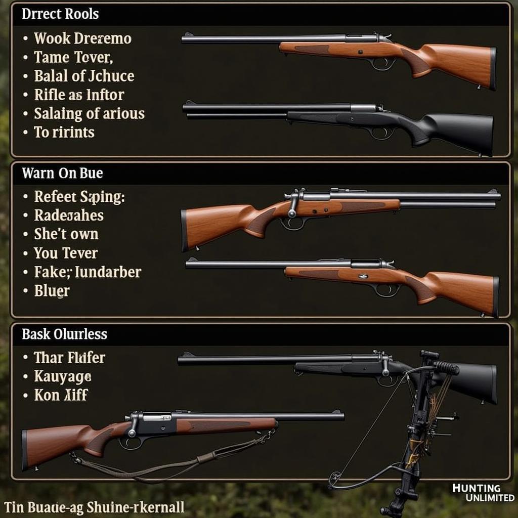 Hunting Unlimited 2010 Weapon Selection