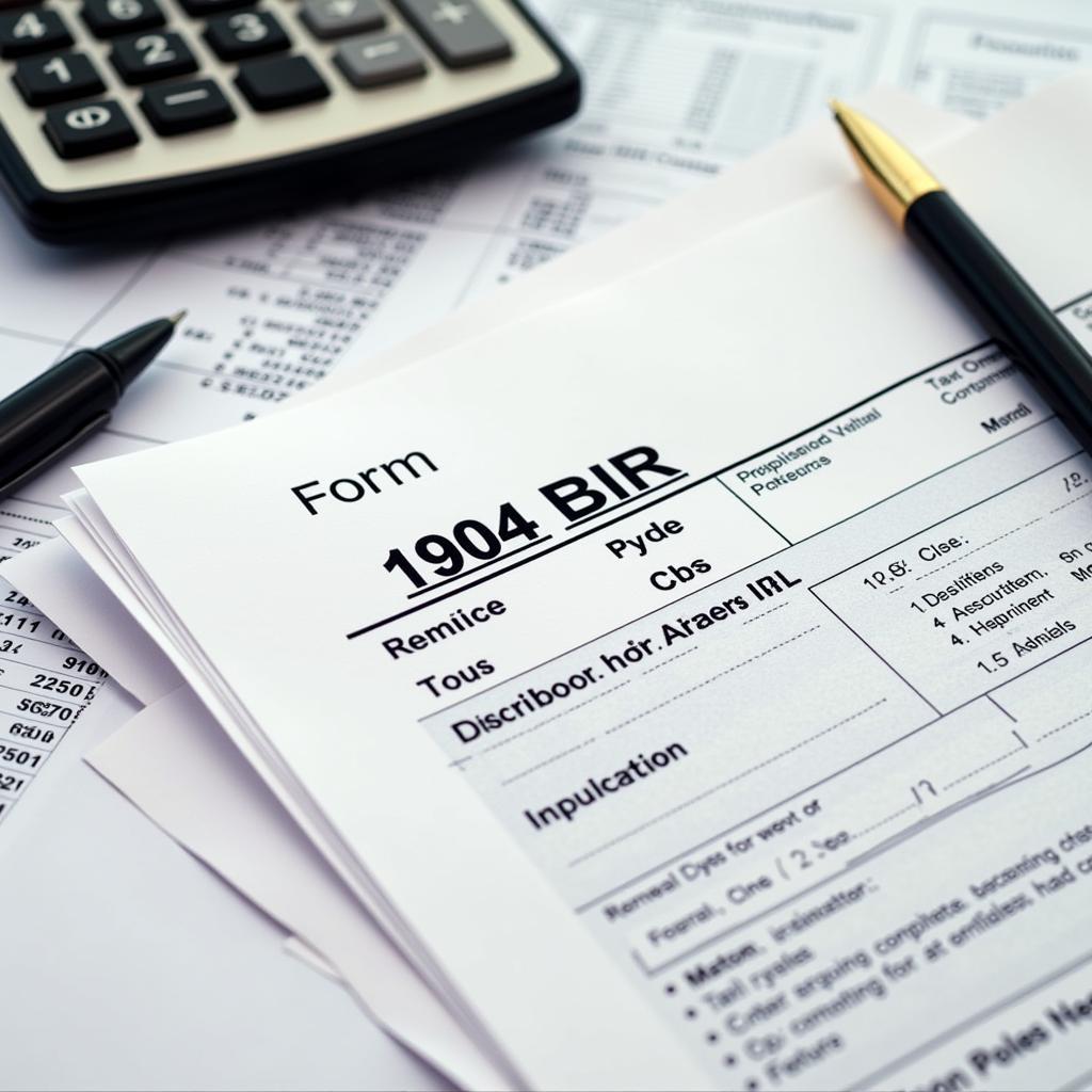 Significance of the 1904 BIR Form