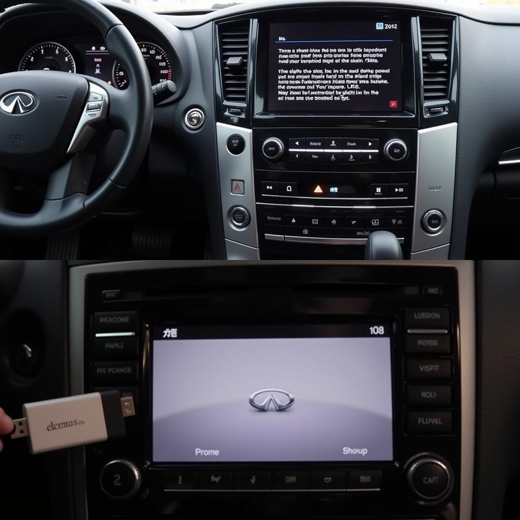 Infiniti Navigation System Update Process