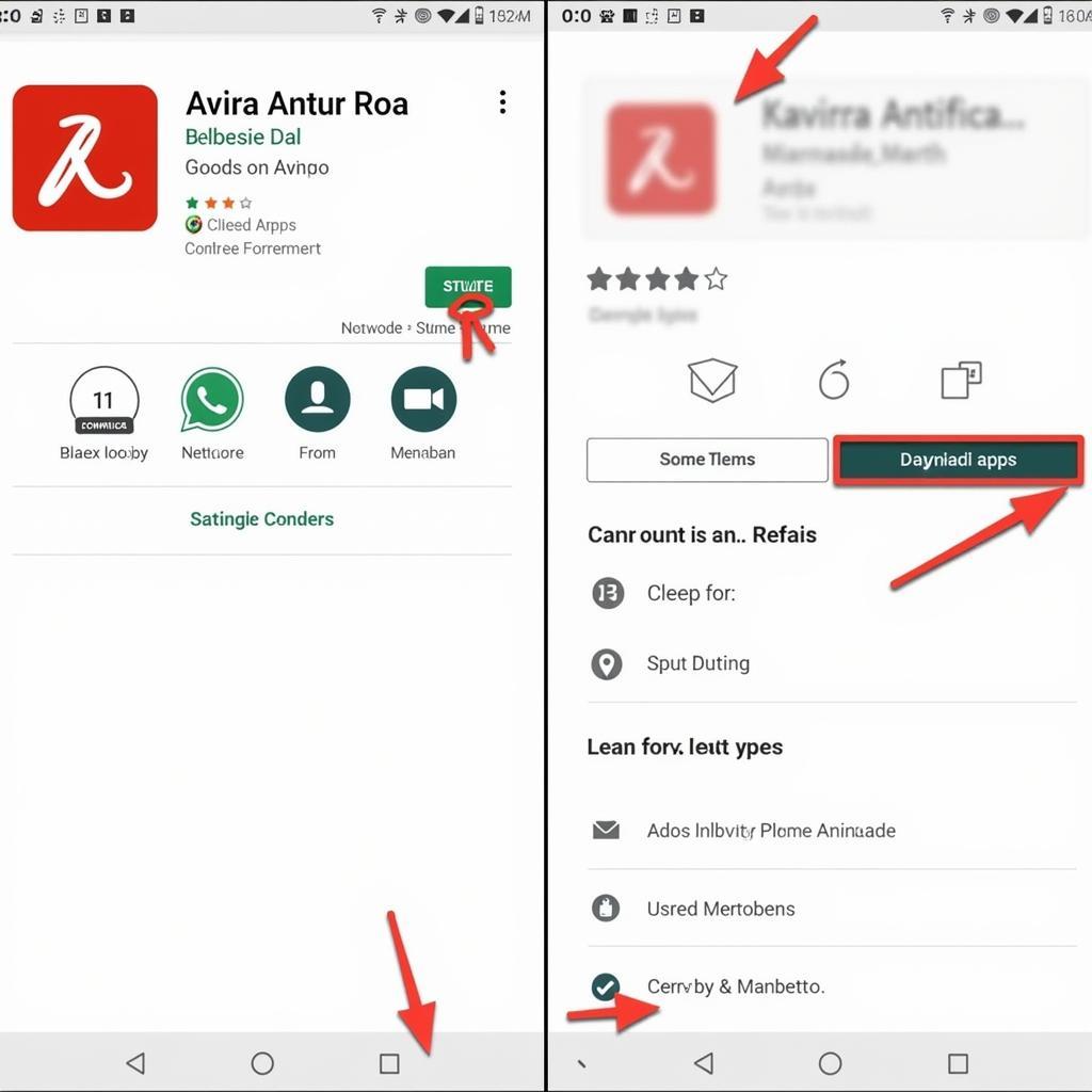 Installing Avira Antivirus on an Android phone