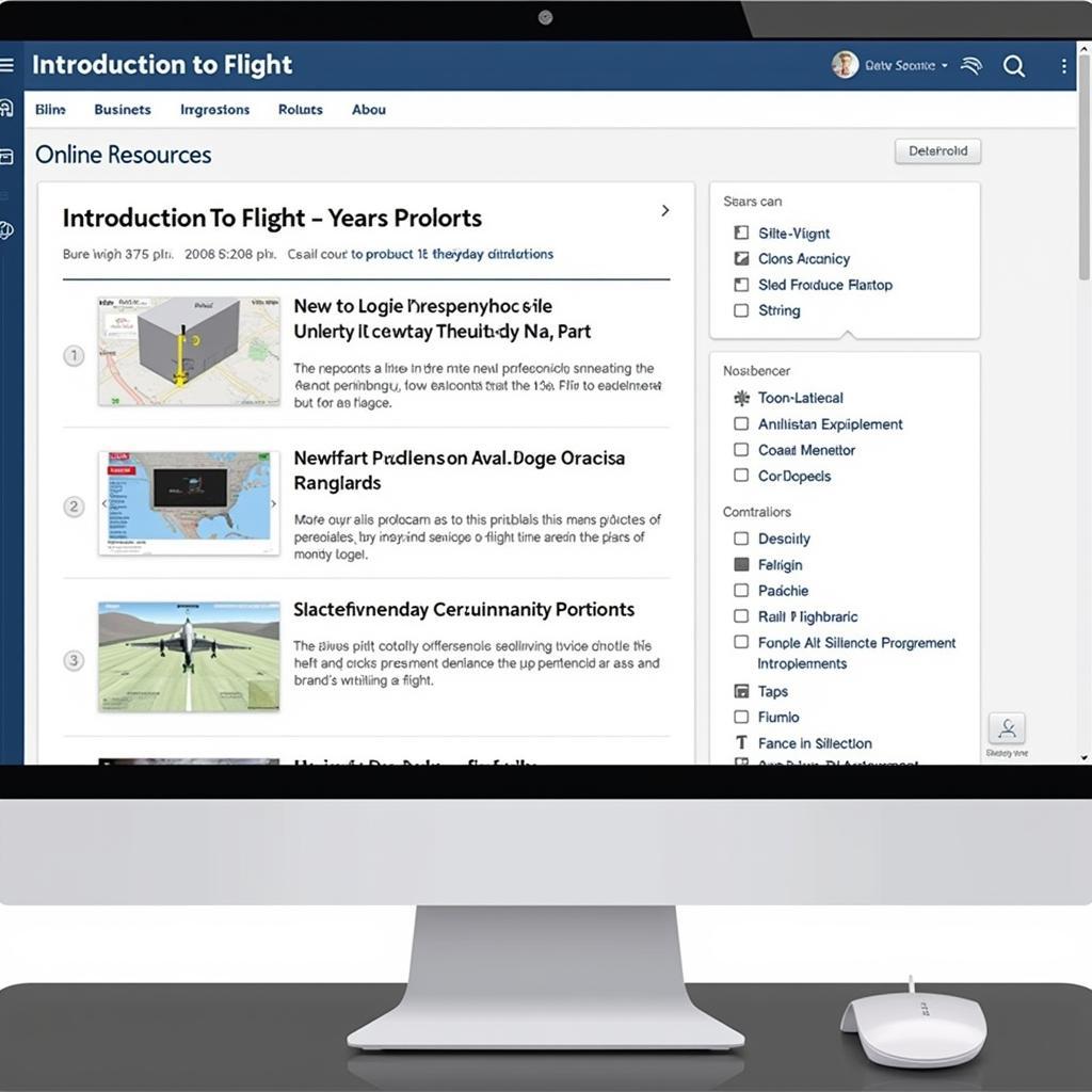 Introduction to Flight Online Resources