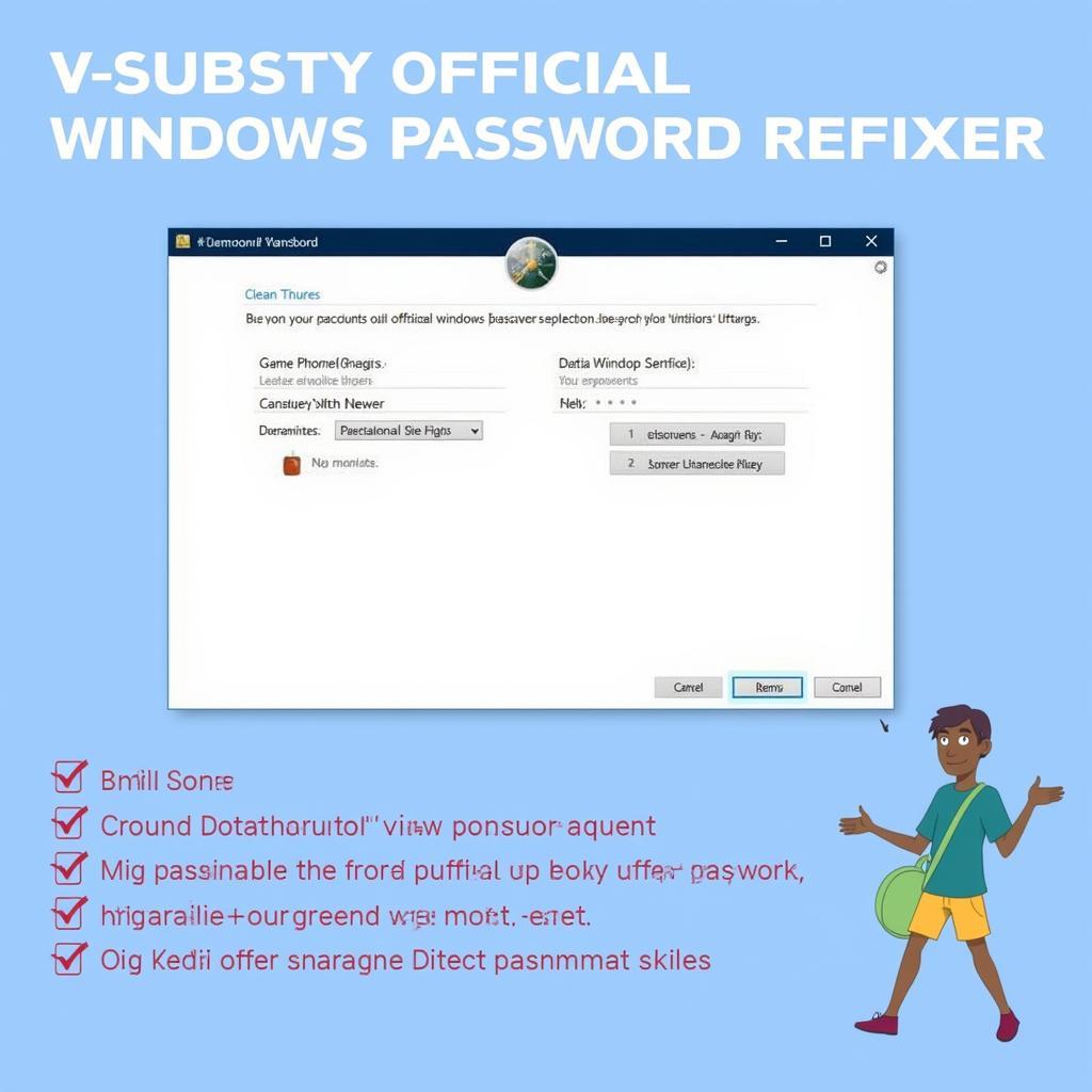 iSumsoft Windows Password Refixer Official Version Interface