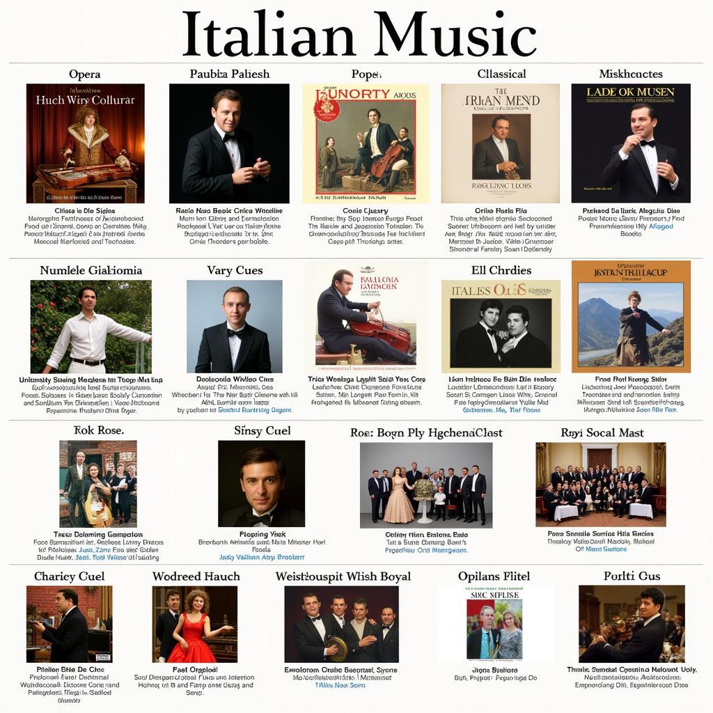 Exploring Italian Music Genres