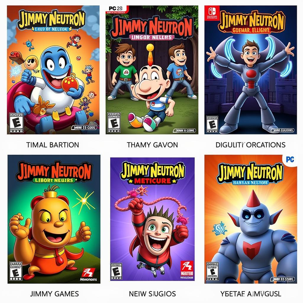 Alternative Games Similar to Jimmy Neutron vs. Jimmy Negatron