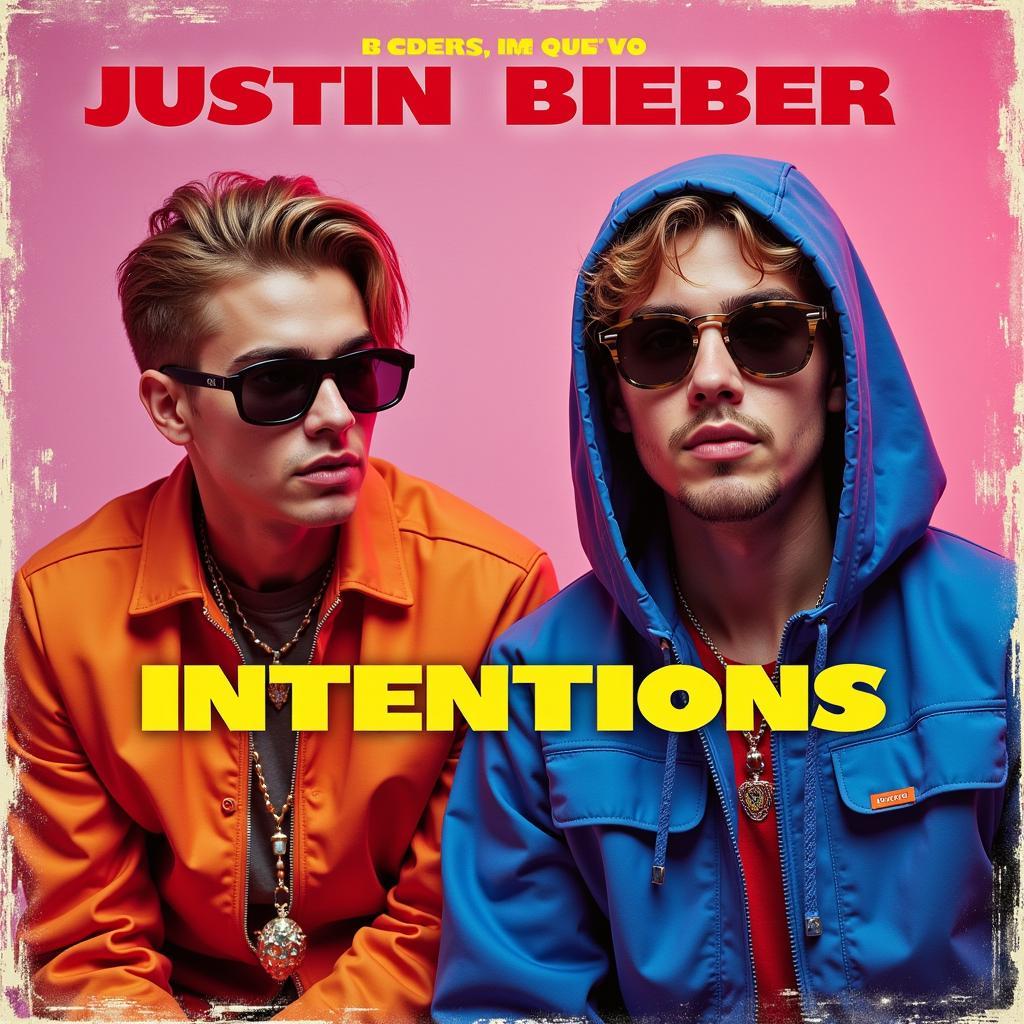 Justin Bieber's Intentions Album Cover