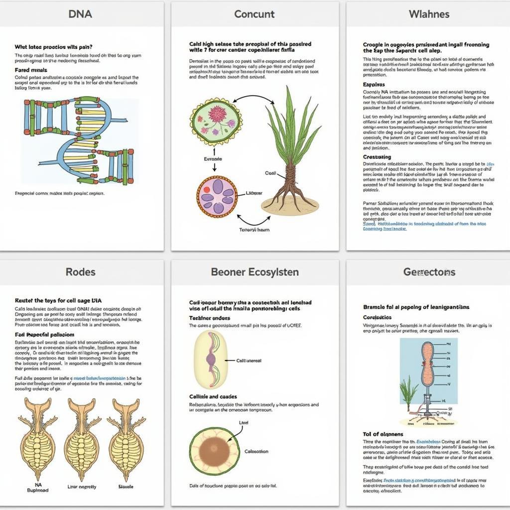 Key Biology Concepts in PDFs