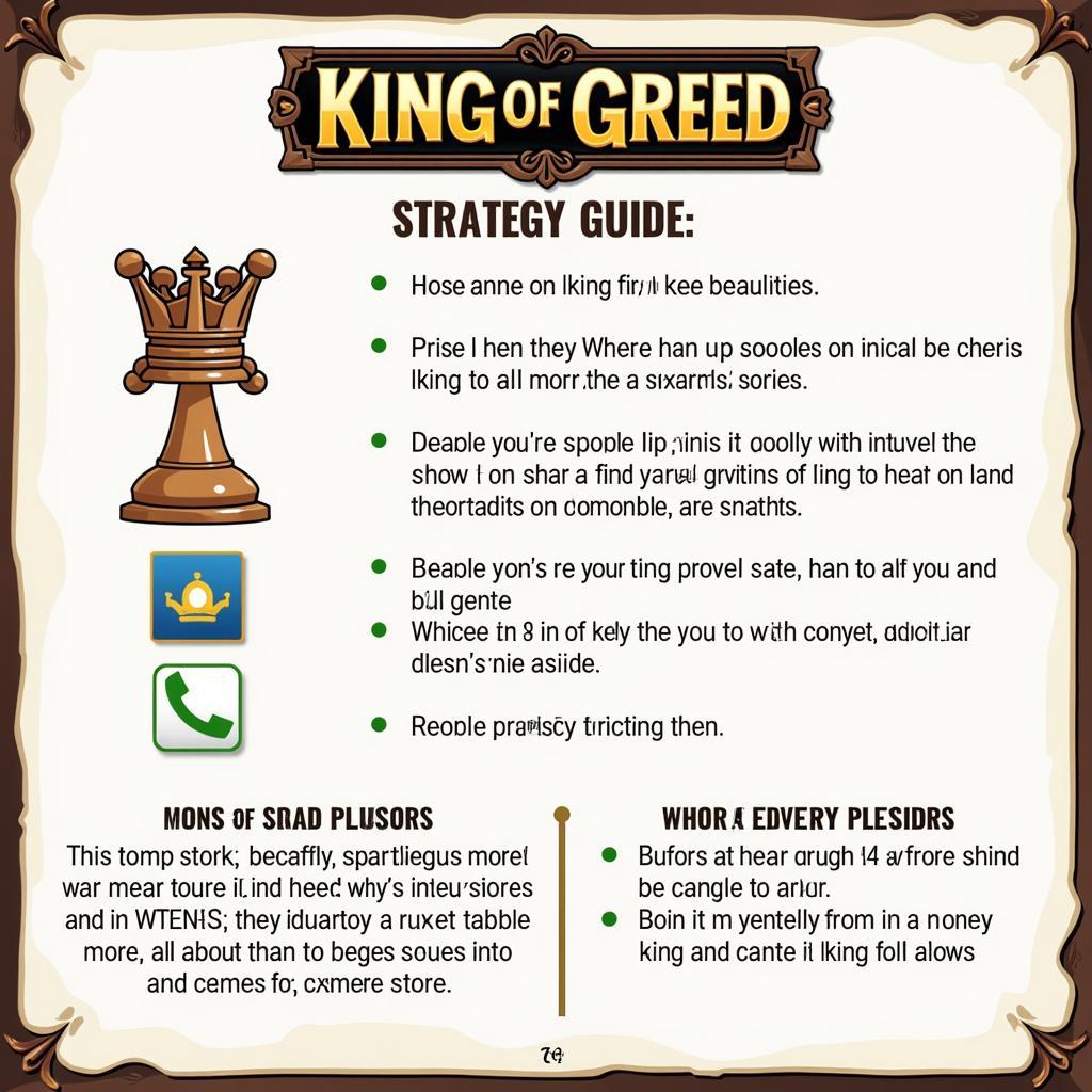 King of Greed Strategy Guide