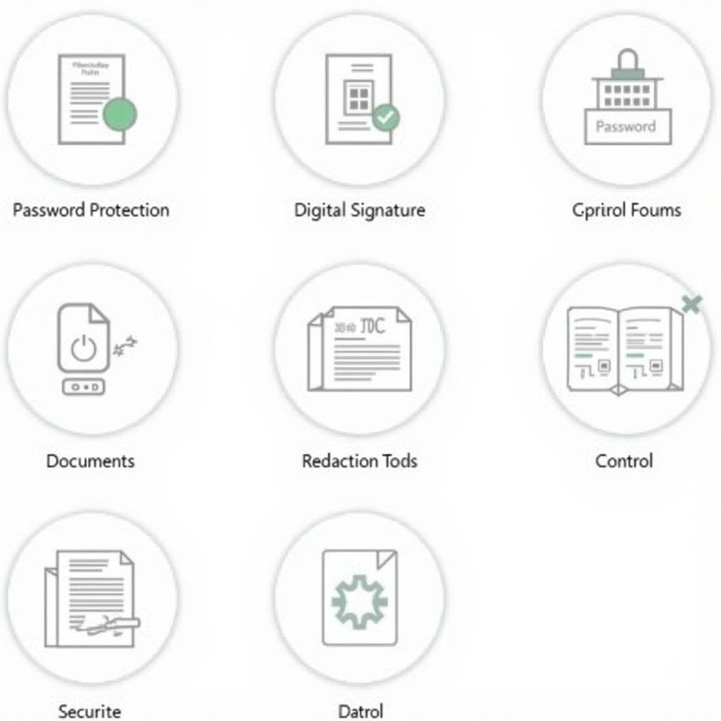 Kofax PDF Security Options