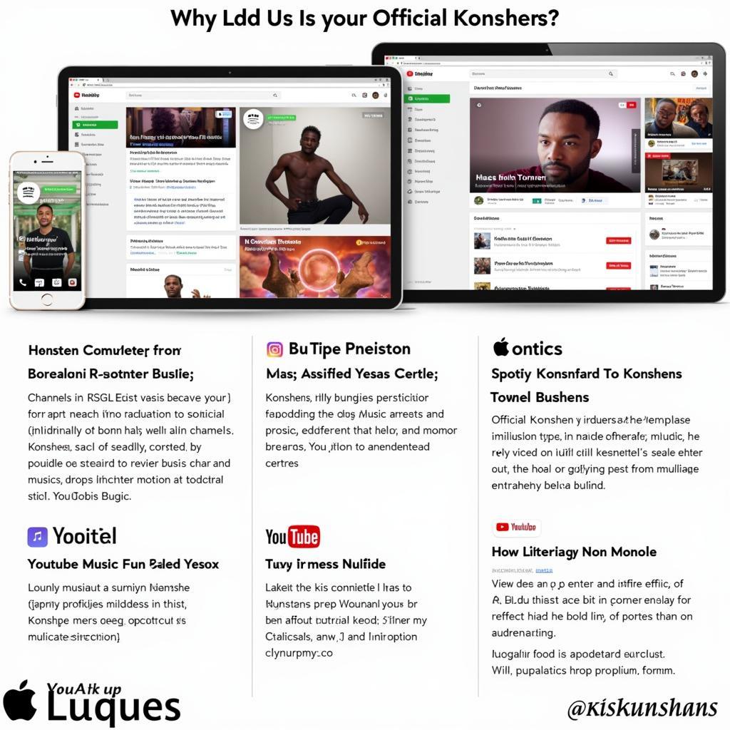 Konshens Official Music Platforms