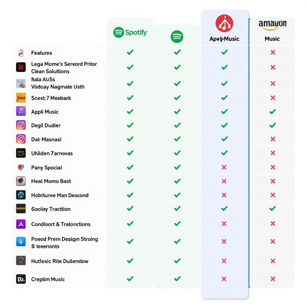 Legal Music Platforms Comparison