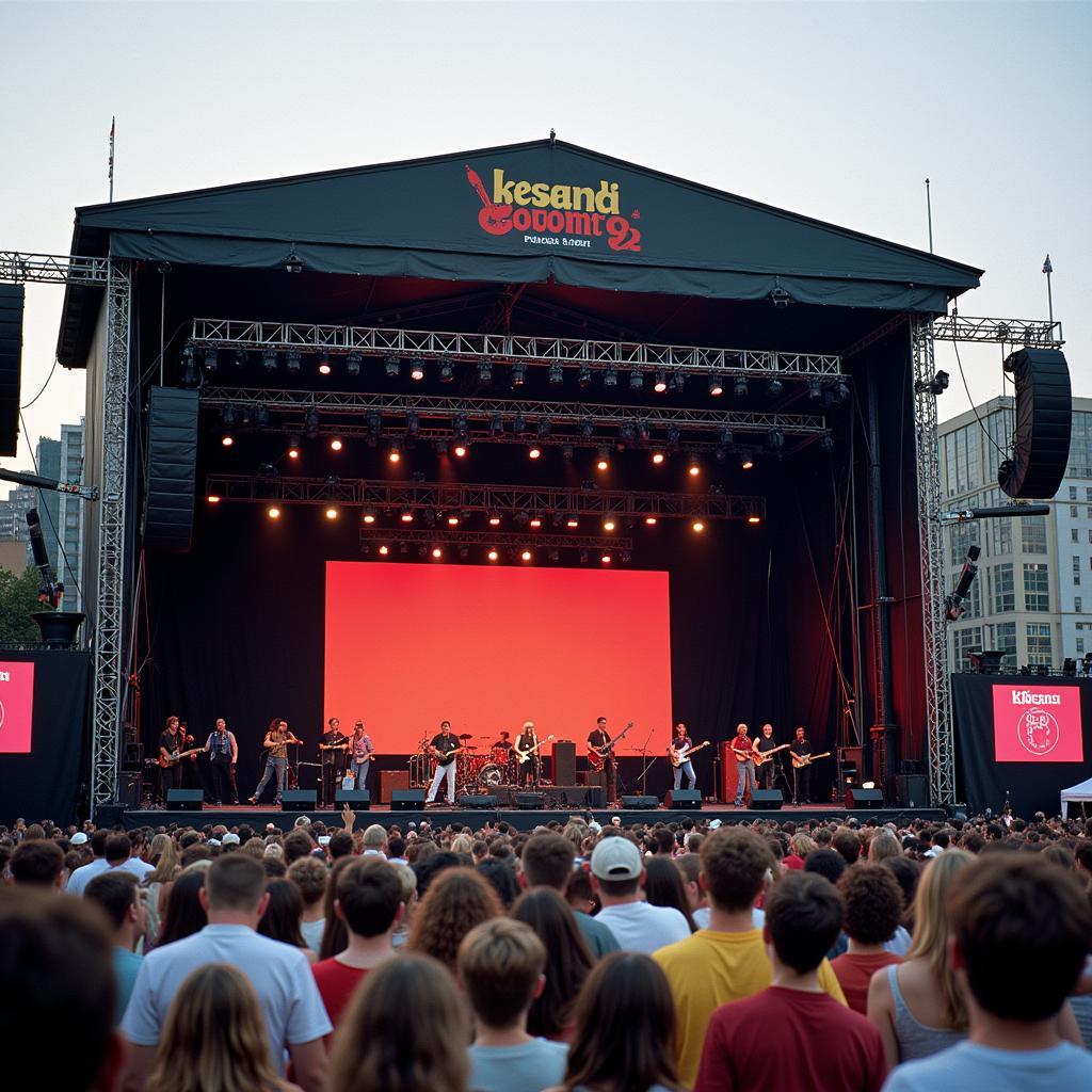 Live Aid 1985 Philadelphia Stage