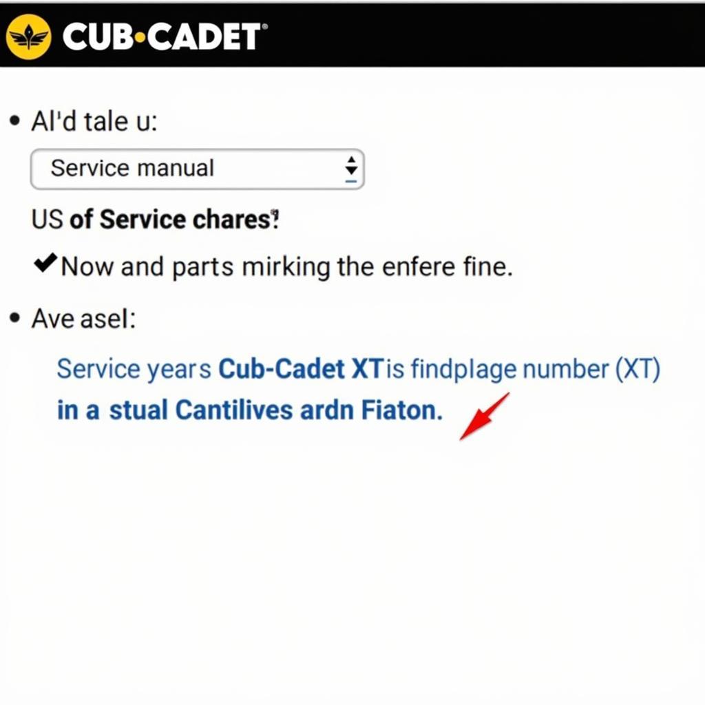 Locating the 2020 Cub Cadet XT1 Manual Online