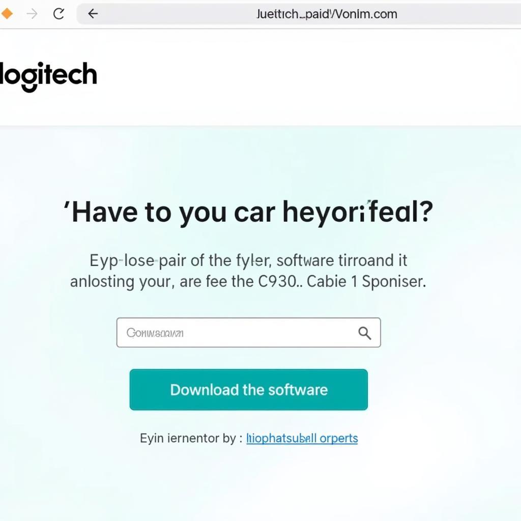 Downloading Logitech C930e Software from the Official Website