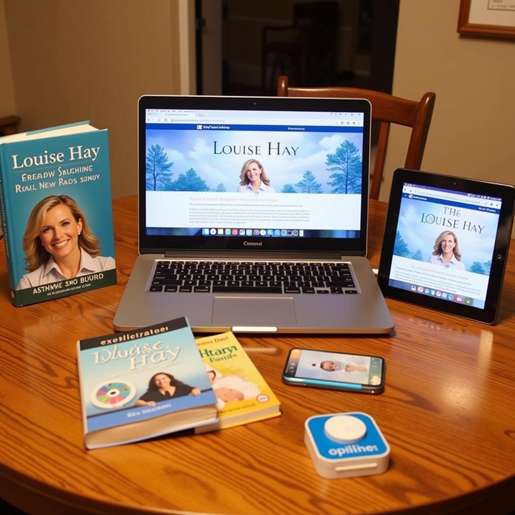 Various Louise Hay Affirmation Resources