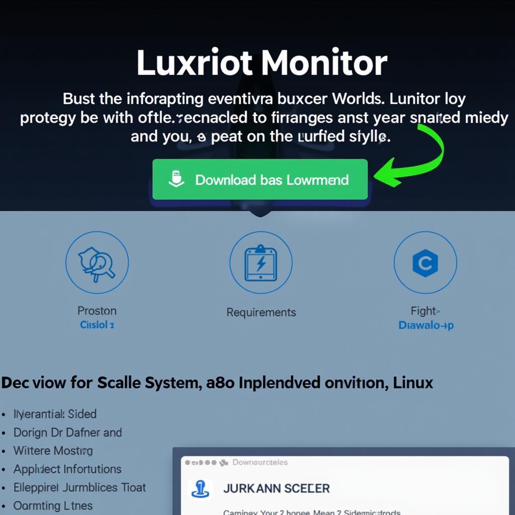 Luxriot Monitor Download Interface