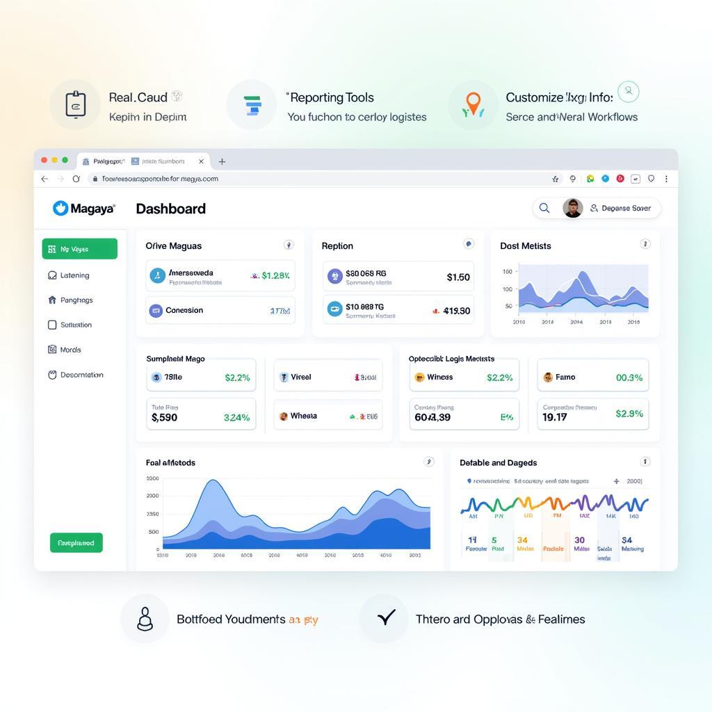 Magaya Cloud Dashboard Overview