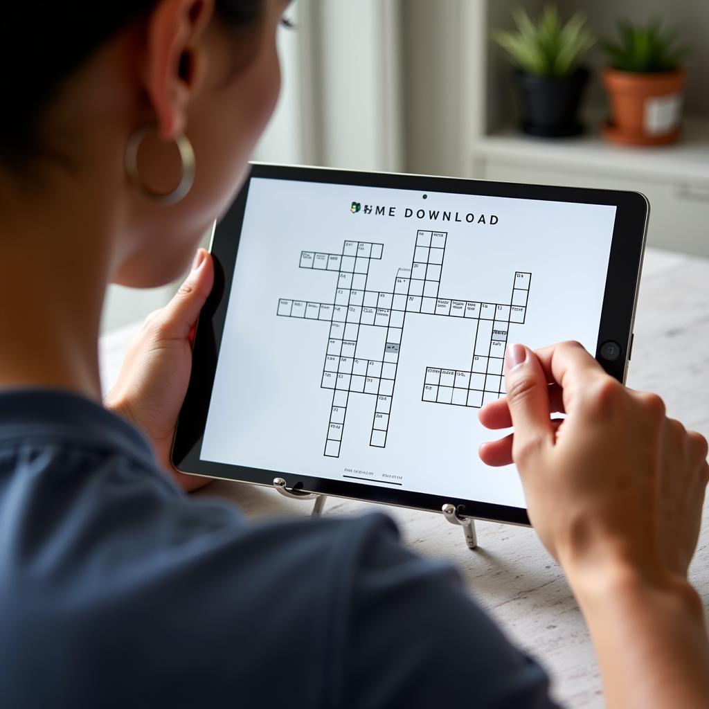 Many Downloads Crossword Puzzle