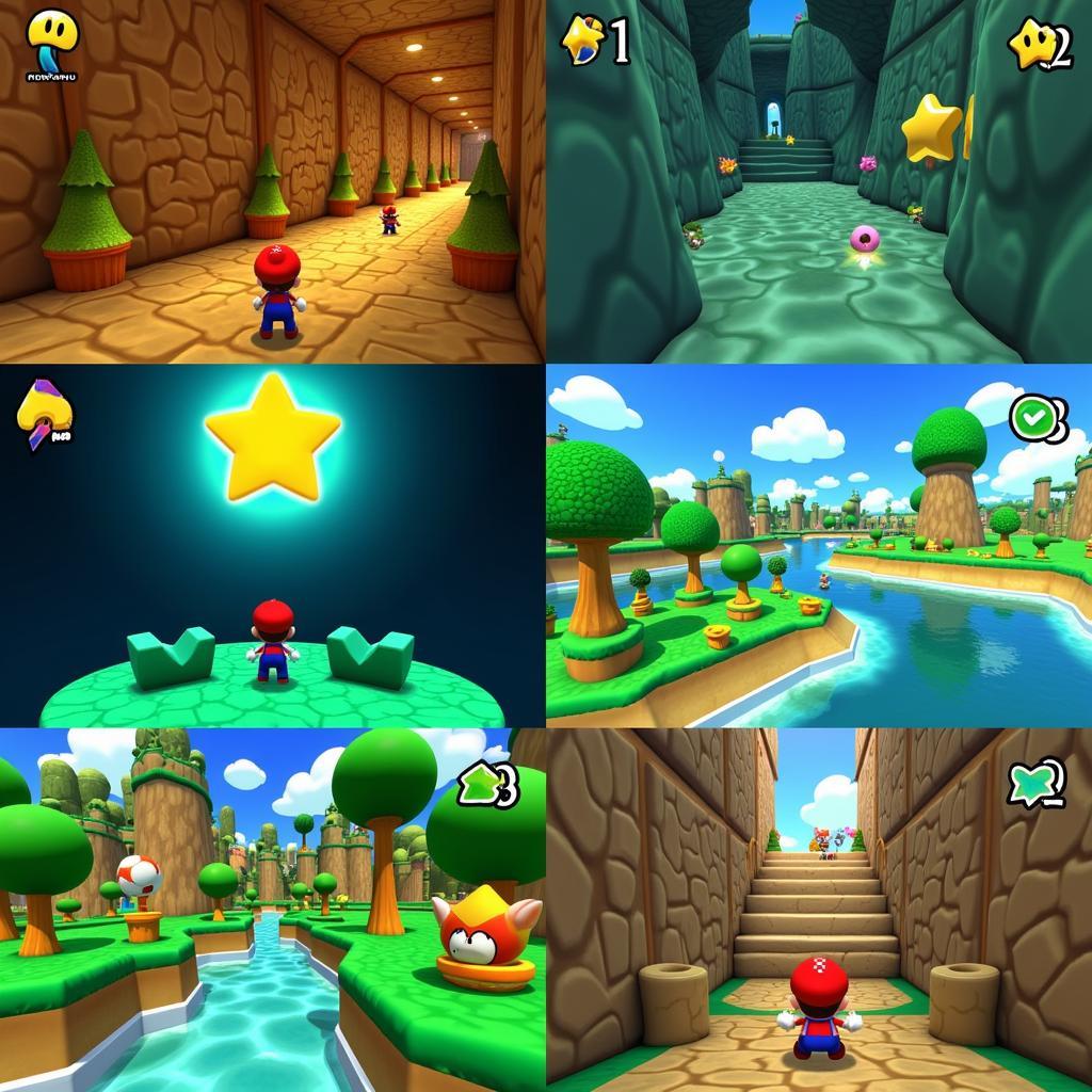 Searching for Green Stars in Mario Galaxy 2