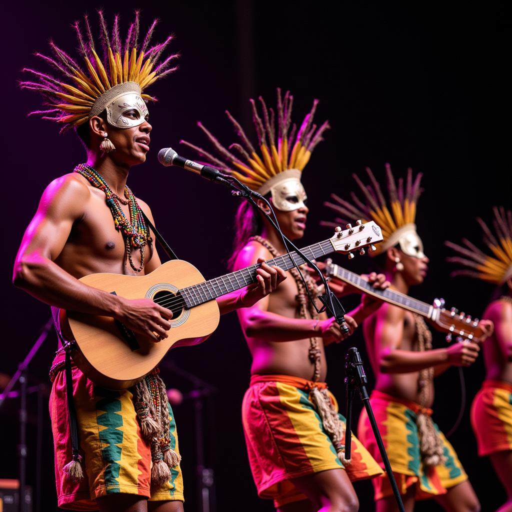 Live Maskandi Performance with Dancers