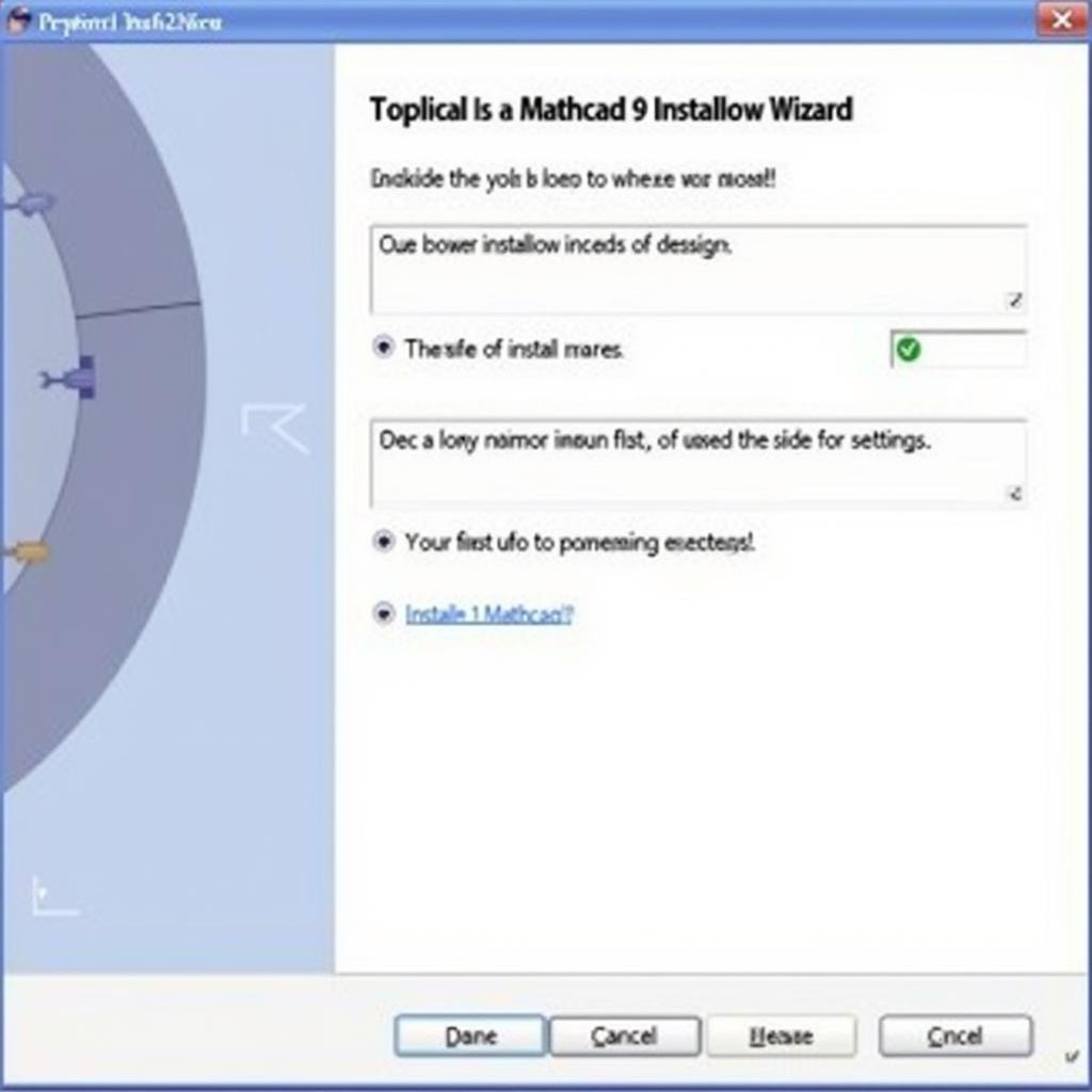 Mathcad 9 Installation Process