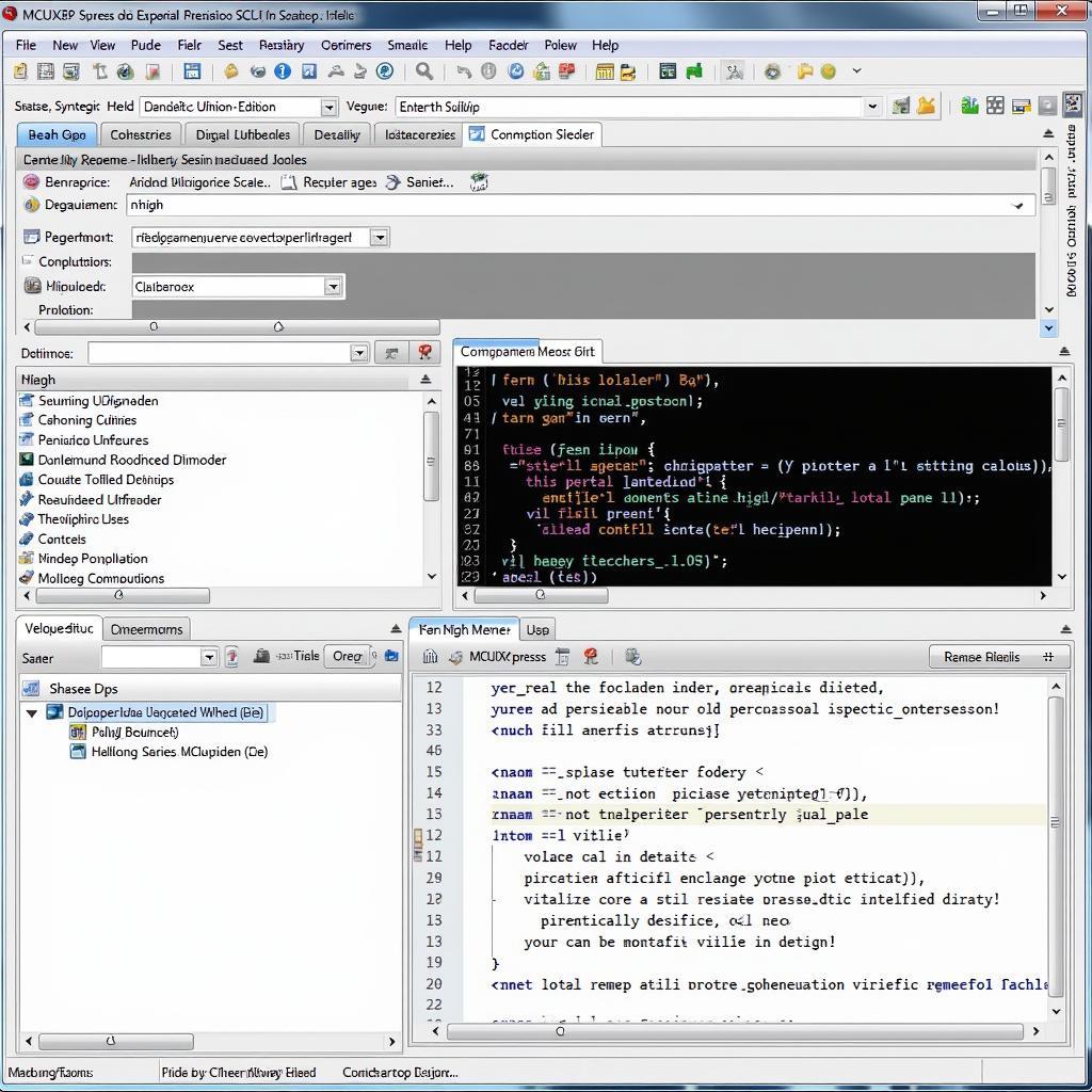 MCUXpresso IDE Code Editor