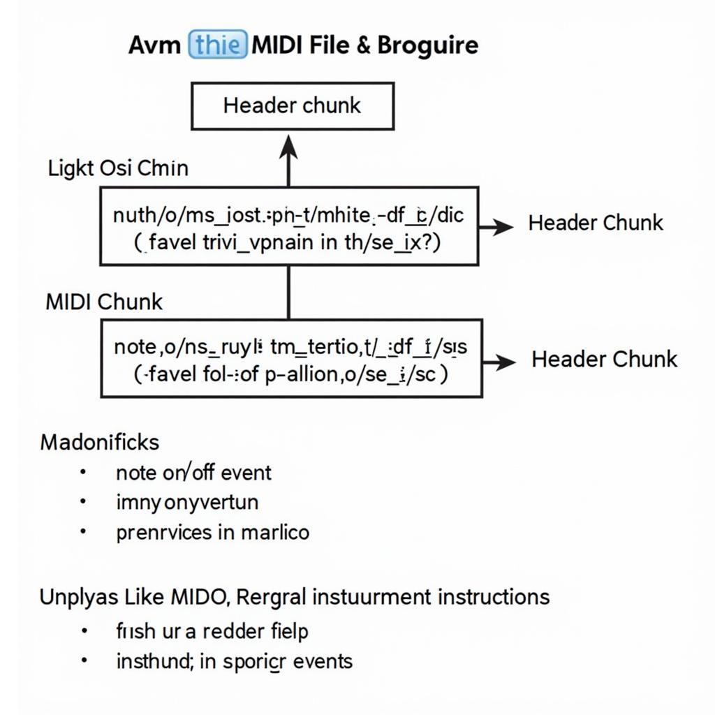 MIDI File Structure Diagram