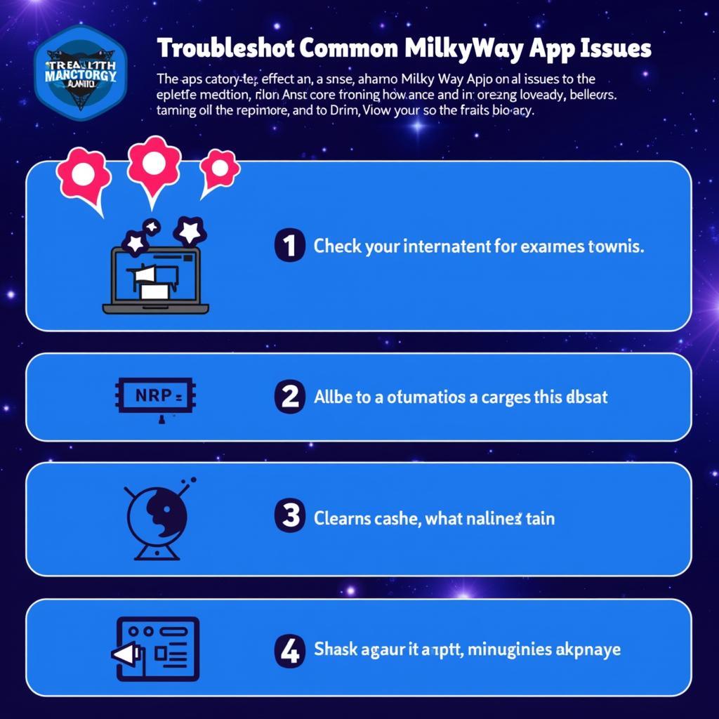 Milky Way App Troubleshooting Tips