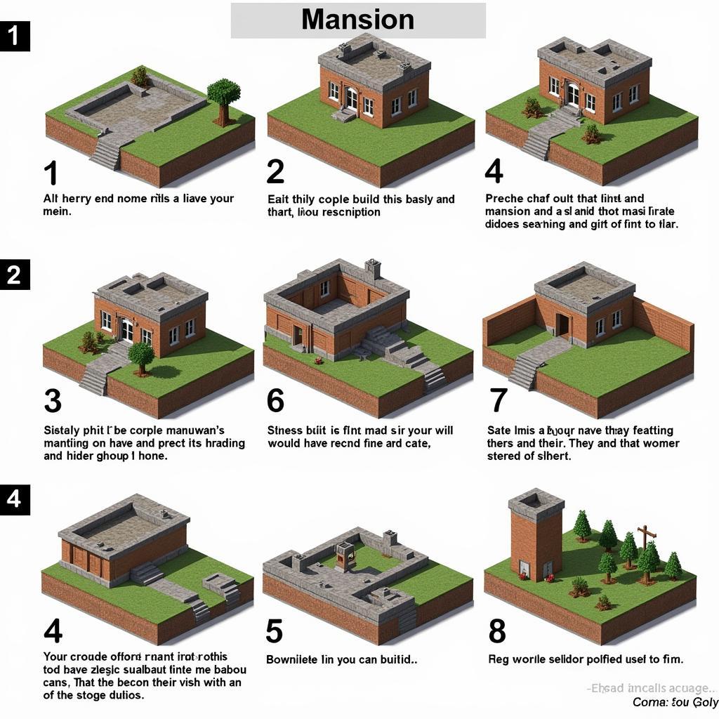 Minecraft Mansion Building Tutorial