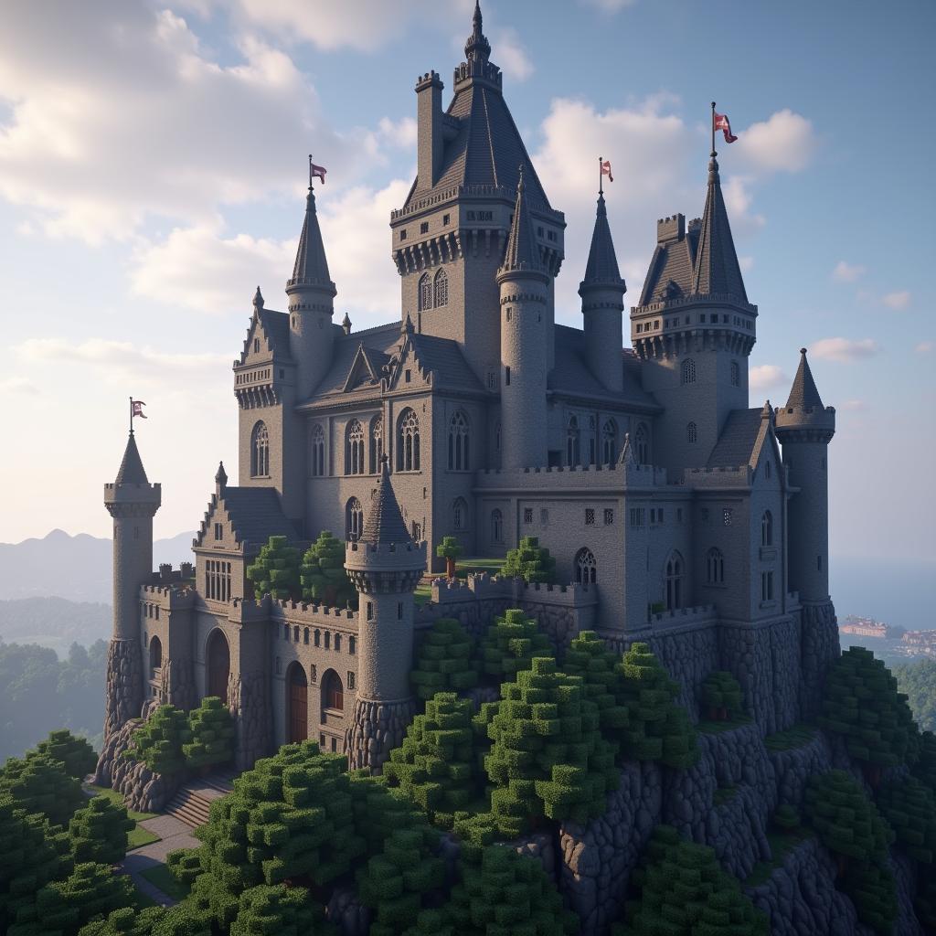 Medieval Minecraft Castle Download